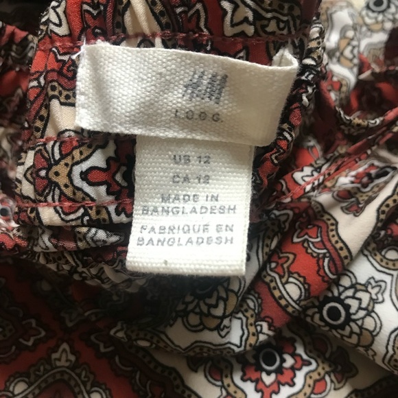 H&M Comfy Cute Boho Pants - Picture 2 of 4